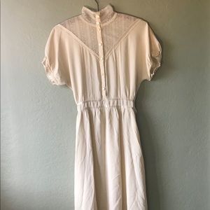 Vintage Gunne Sax Prairie Lace Dress